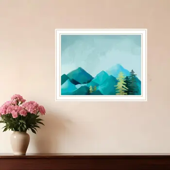 Adventure Awaits White Framed Print Wall Art