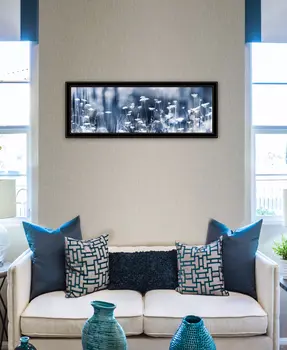 Summer Dreams Black Framed Print Wall Art