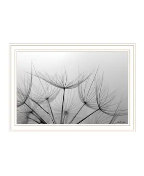Love is a Delicate Flower White Framed Print Wall Art