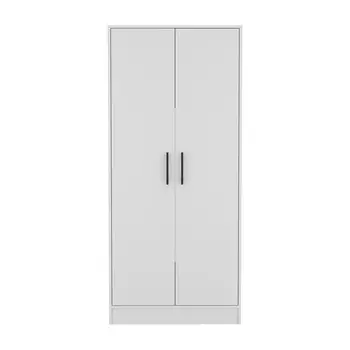 Two Piece White Bedroom Set