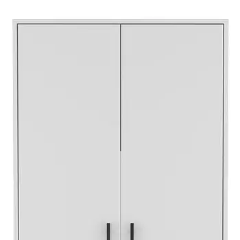 Two Piece White Bedroom Set