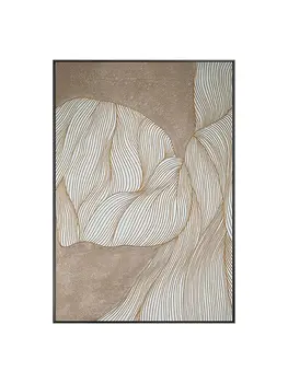 Black and White Fabric Airplane Wall Decor