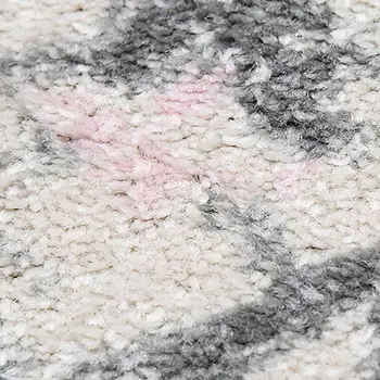 8' X 11' Gray Medallion Power Loom Area Rug
