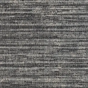 8' X 10' Brown and Ivory Striped Stain Resistant Indoor Outdoor Area Rug