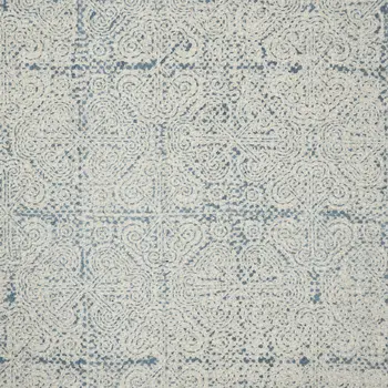 3' X 5' Blue Oriental Flatweave Handmade Distressed Area Rug With Fringe