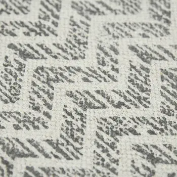9' X 12' Gray And Brown Striped Flatweave Handmade Distressed Area Rug With Fringe
