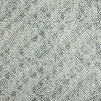 9' X 12' Gray And Blue Geometric Flatweave Handmade Distressed Area Rug With Fringe