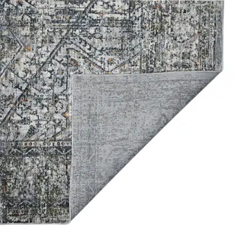 8' X 10' Ivory And Orange Oriental Area Rug
