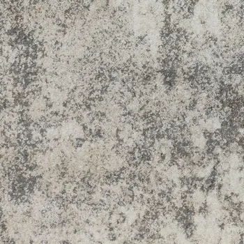 8' X 10' Beige Ivory And Gray Abstract Area Rug
