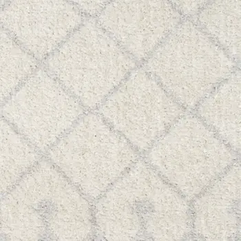 5' X 7' Gray And Ivory Moroccan Washable Area Rug
