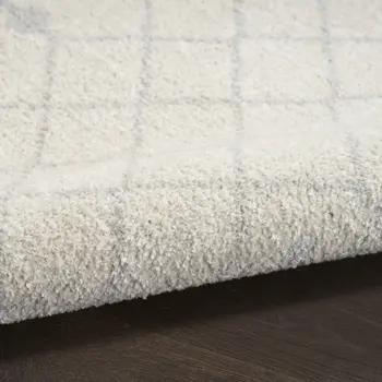 5' X 7' Gray And Ivory Moroccan Washable Area Rug