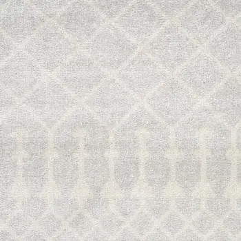 8' Gray Moroccan Runner Rug