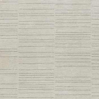 5' X 7' Gray And Ivory Abstract Area Rug
