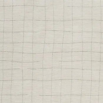 6' X 9' Gray And Ivory Abstract Area Rug