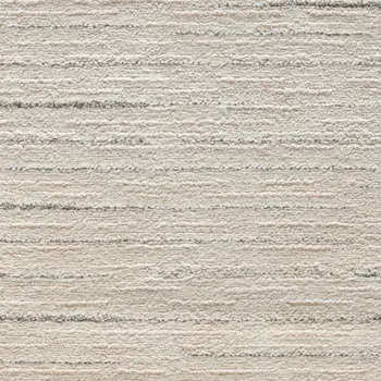 8' Gray And Ivory Abstract Runner Rug