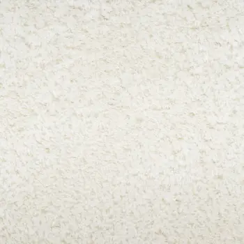 5' X 7' Ivory Shag Area Rug