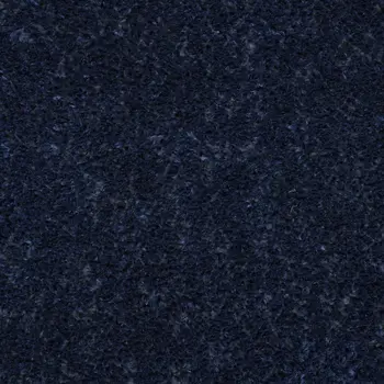 5' X 7' Navy Blue Shag Power Loom Area Rug