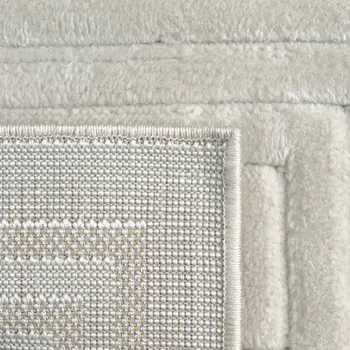 5' X 7' Ivory Geometric Area Rug
