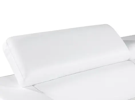 70" White And Silver Metallic Top Grain Leather Loveseat