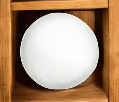 18" White Round Throw Pillow Insert