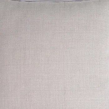 Set of Two 18" Gray Cotton Throw Pillow Covers