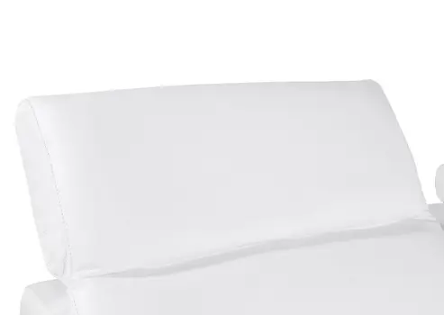 White Italian Leather Modular L Shaped Five Piece Corner Sectional