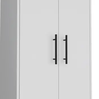 71" White Tall Pantry Cabinet