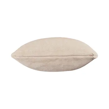 20" Ivory Chenille Throw Pillow