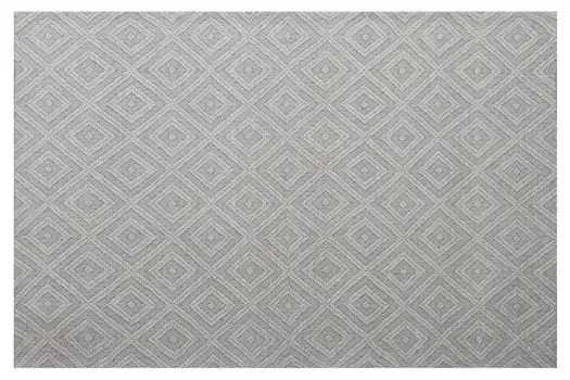 9' X 12' Ivory Wool Geometric Hand Woven Area Rug