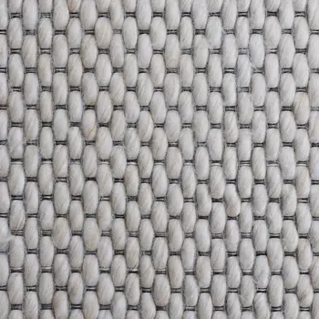 8' X 10' Beige Hand Woven Non Skid Area Rug