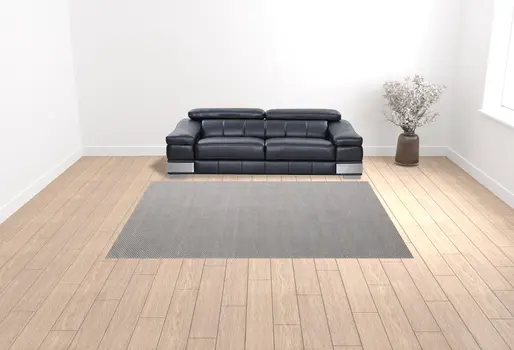 9' X 12' Beige Wool Hand Woven Area Rug