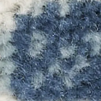 4' X 6' Beige and Blue Abstract Power Loom Area Rug