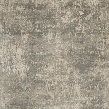 8' X 10' Beige and Gray Abstract Power Loom Area Rug