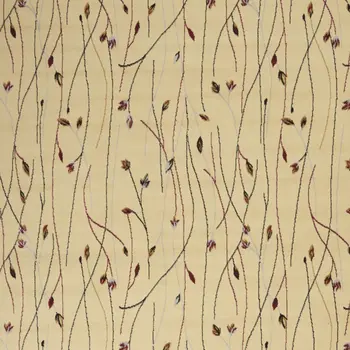 8' X 10' Beige and Black Floral Power Loom Area Rug