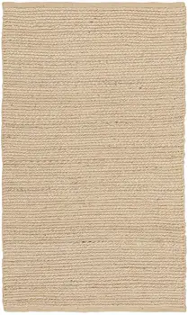 3' X 5' Natural Jute Flatweave Handmade Area Rug