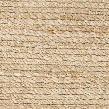 4' X 6' Natural Jute Flatweave Handmade Area Rug