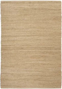 6' X 9' Natural Jute Flatweave Handmade Area Rug