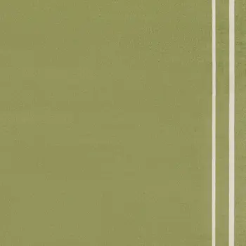 9' X 12' Green And Ivory Indoor Outdoor Area Rug