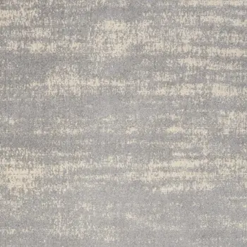 4' X 6' Gray And Beige Abstract Indoor Outdoor Area Rug