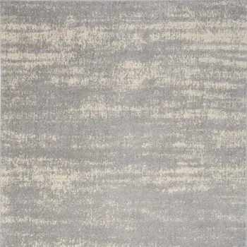 5' X 7' Gray And Beige Abstract Indoor Outdoor Area Rug