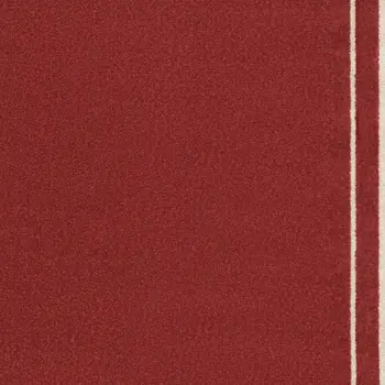 2' X 4' Red And Ivory Indoor Outdoor Area Rug