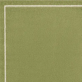 3' X 5' Green And Ivory Indoor Outdoor Area Rug