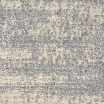 3' X 5' Gray And Beige Abstract Indoor Outdoor Area Rug