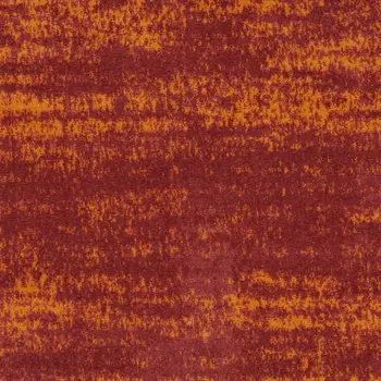3' X 5' Red And Orange Abstract Indoor Outdoor Area Rug