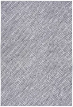 4' X 6' Gray and Ivory Abstract Power Loom Washable Non Skid Area Rug