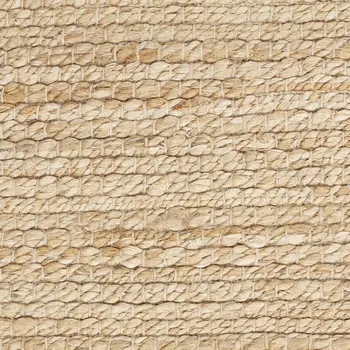 2' X 3' Natural Jute Flatweave Handmade Area Rug