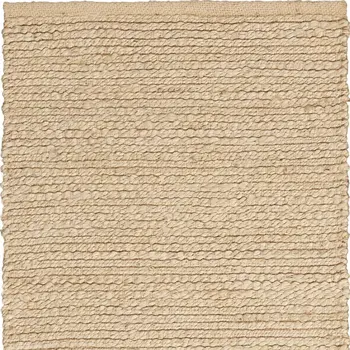2' X 3' Natural Jute Flatweave Handmade Area Rug