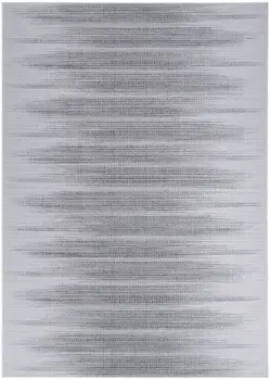 4' X 6' Gray Ombre Distressed Non Skid Area Rug