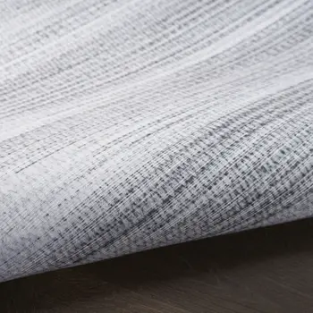 4' X 6' Gray Ombre Distressed Non Skid Area Rug