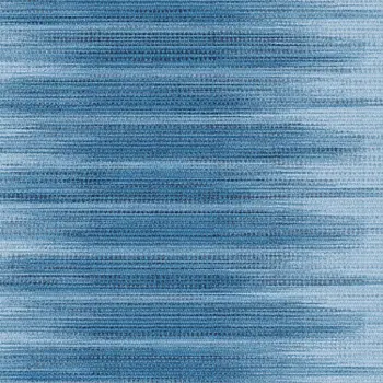 8' Blue Ombre Distressed Non Skid Runner Rug